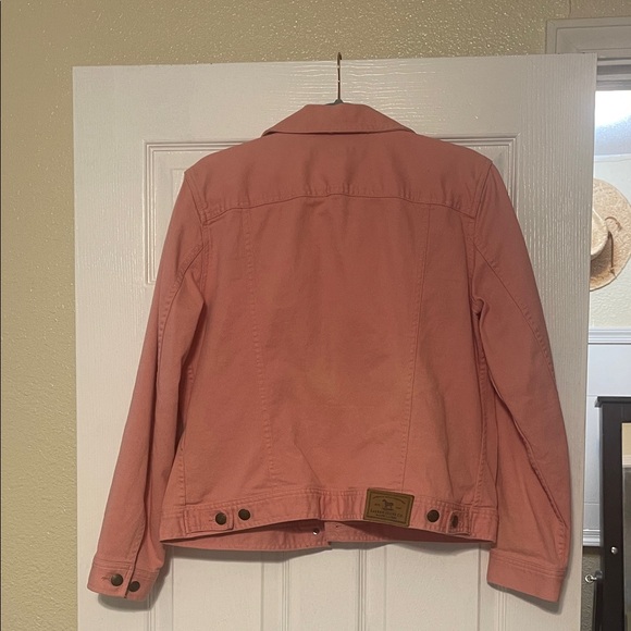 Ralph Lauren Women's Dusty Mauve Pink Jean Jacket - Picture 3 of 3